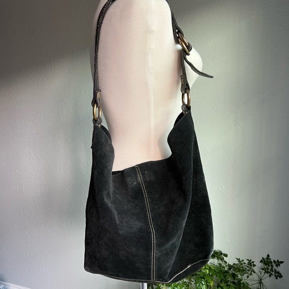 Black Suede Purse - Picture 7 of 11